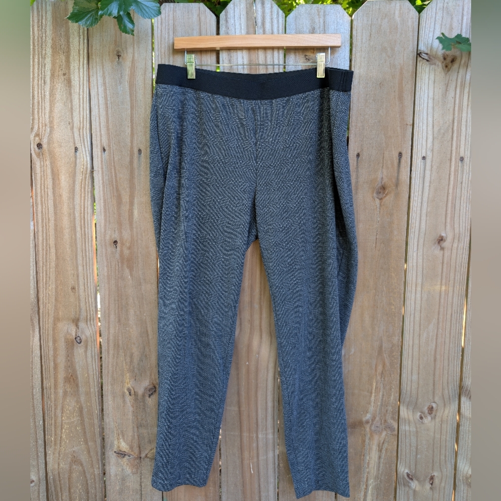 Talbot's Women's 16W Gray Ponte Knit Leggings